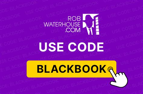 rob waterhouse promo code|RobWaterhouse.com Promo Code BLACKBOOK, Review.